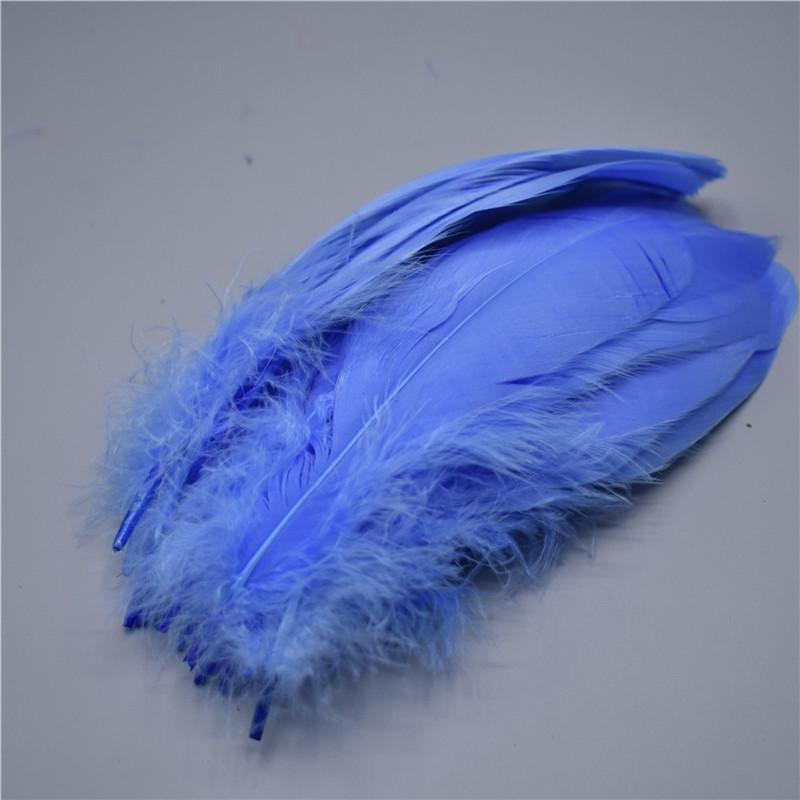 Nature Peppermint Green Goose Nagoire Feathers For Crafts Plumes 5-7Inch/13-18Cm Jewelry Clothing Accessories Wedding Decoration