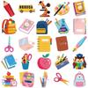 50-Pack Personalized Stickers for School, Journal, Water Bottle & Phone Case Decoration