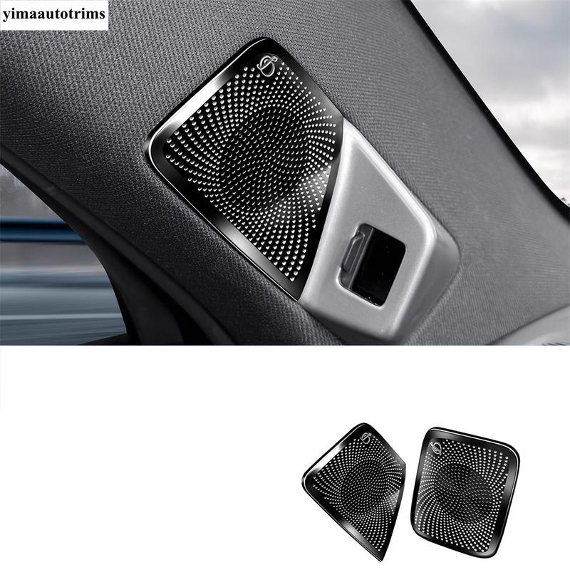 Pillar A Air AC Conditioning Outlet Vent Cover Trim For BYD Equation Leopard Titanium 7 2025 2026 Stainless Steel Accessories