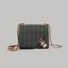 High-End Chain Bag for Women, New Fashionable Quilted Small Square Bag, Versatile Retro Stylish Single Shoulder Crossbody Bag Trend