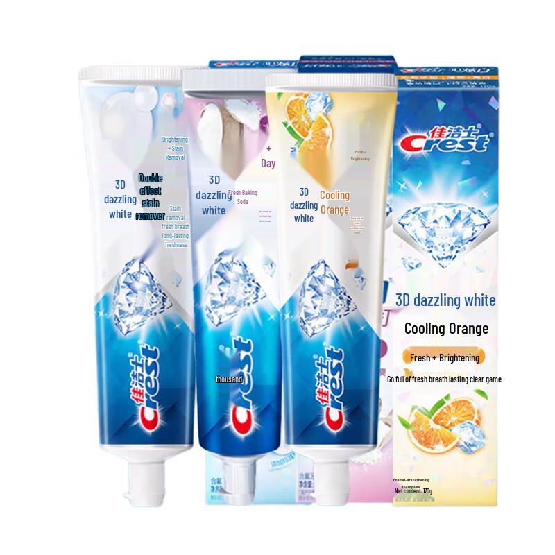 

Crest 3D White Toothpaste 3-Pack