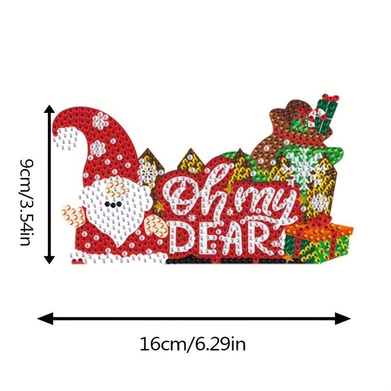 

1 Набор Рождественское украшение для гостиной - Сделай сам Алмазная живопись Стоящая рождественская елка с алмазной вышивкой - Изделие ручной работы, требующее самостоятельной выкладки