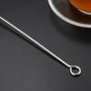 Stainless Steel Honey Dipper Honey Stirrer Multi-Purpose Mixing Spoon for Tea Cocktails Honey Stirring Rod for Syrup Jam Drinks
