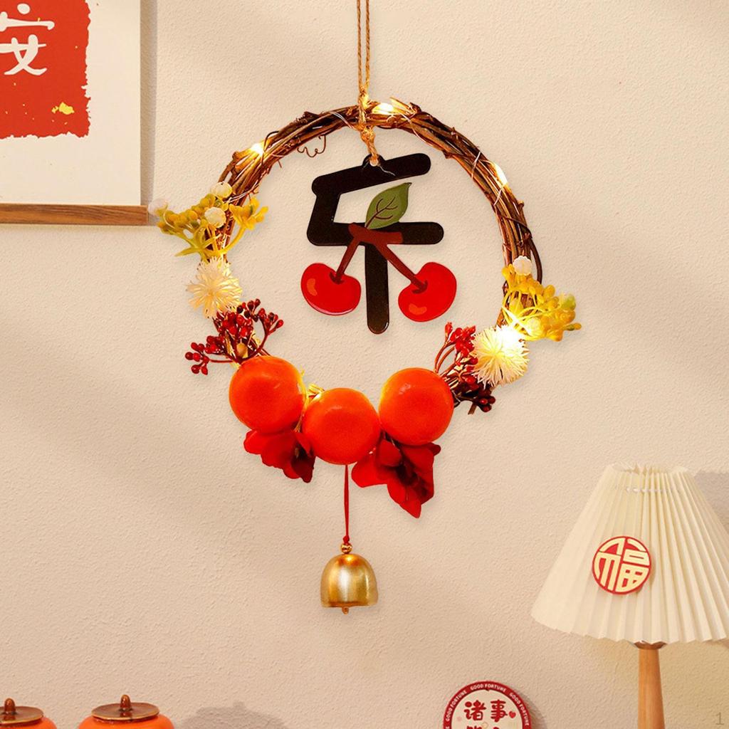 Chinese Year Garland with Lights of The Snake Door Decoration