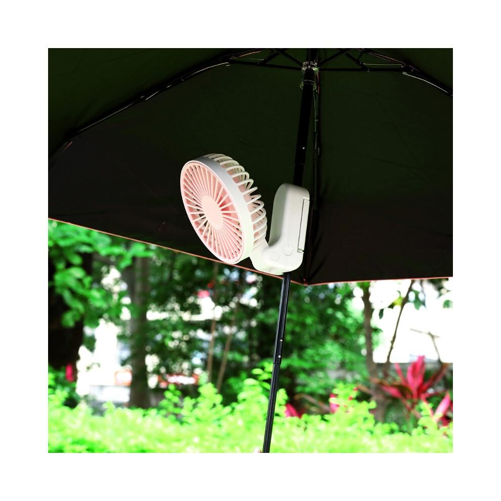 Portable Mini Handheld Fan USB Rechargeable Handheld Clip Fan Personal USB Fan Safe and Low Noise for Travel Outdoor