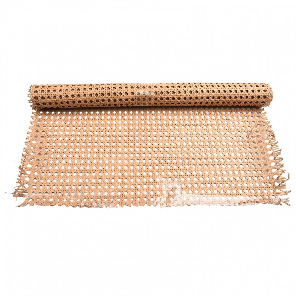 Cane Rattan Webbing High Breathability Natural Texture