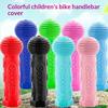 Soft Shockproof Rubber Bicycle Handle Bar Grips Anti-Slip Universal Fit for Skateboard Scooter Tricycle Family Riding