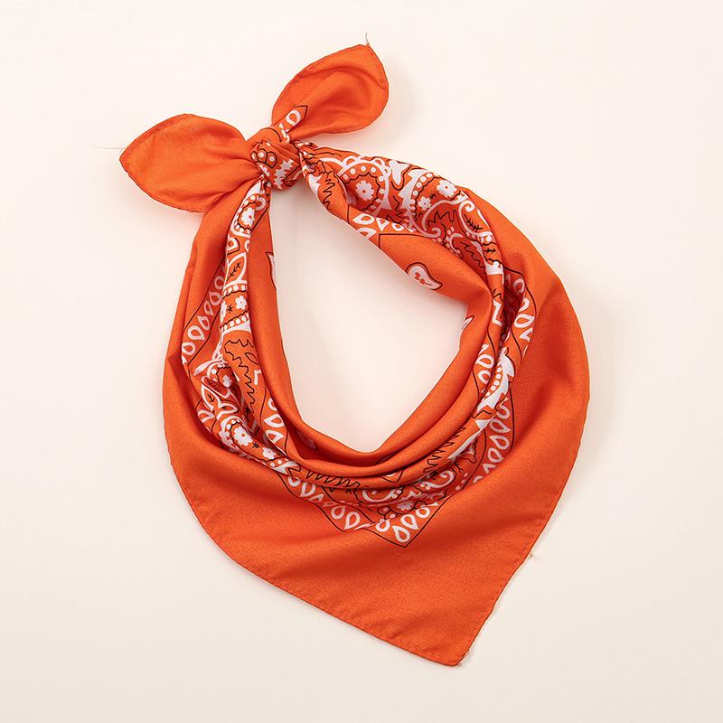 Bohemian Print Bandana Paisley Printed Headbands Hiphop Kerchief Outdoor Unisex Headband Wrist Wraps Face Mask Handkerchief