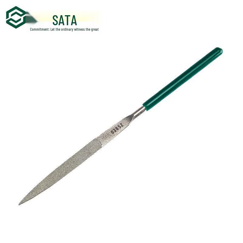SATA Diamond Pointed Half-Round File