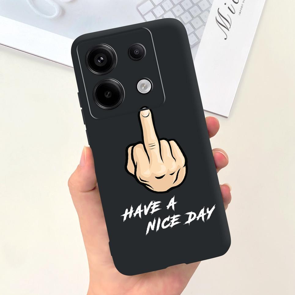 For Xiaomi Poco X6 Pro 5G Phone Case Xiaomi Poco M6 Pro 4G Back Cover Cartoon Cool Style Child's Coque Funda Soft Silicone TPU