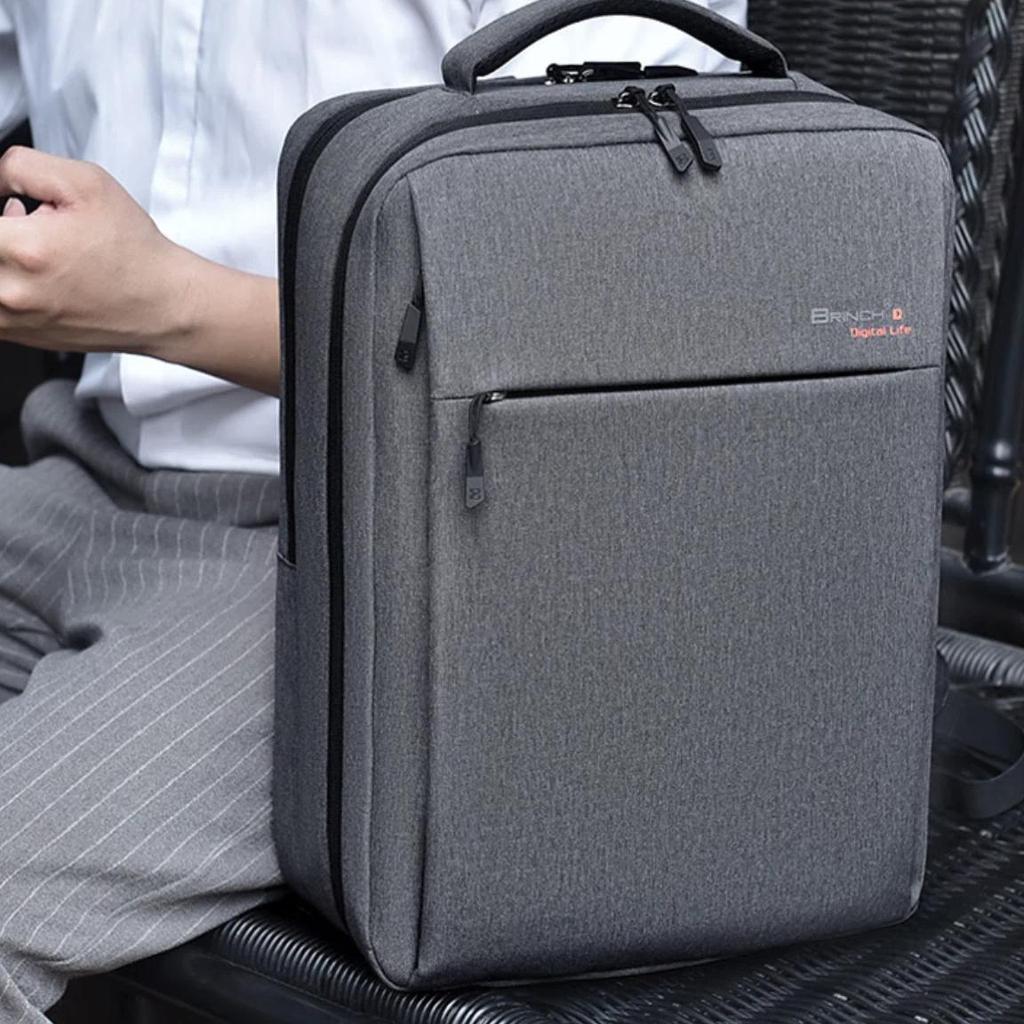BRINCH Laptop Backpack 14/16 Inch Large Capacity Business Commute Suitable Laptop Bag