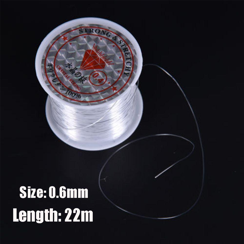 Hot 0.2mm-0.6mm Crystal Strong Fish Wire Thread Monofilament Nylon Braided Fishing Lines