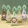 Jungle Animals Box Candy Box Happy Birthday Party Decoration Kids Safari Animal Wild One 1st Birthday Decor Kids Baby Shower