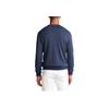 Polo Ralph Lauren Kleines Pony Logo Bestickt Wolle Rundhals Strickpullover Herren Pullover Marineblau MNPOSWE16820507-410