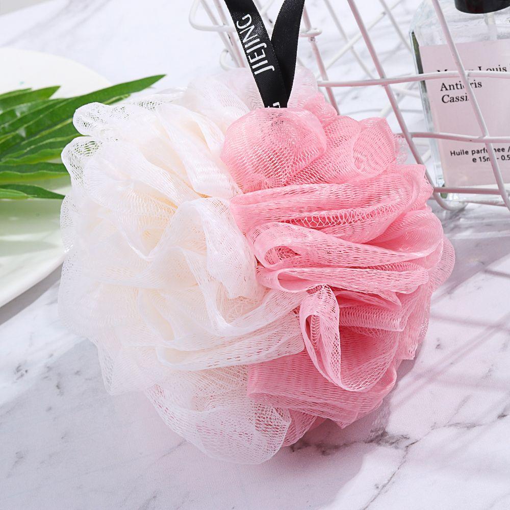 Cleaning Brush Body Exfoliate Wash Scrubbers Bathroom Supplies Sponge Balls Shower Puff Bath Ball