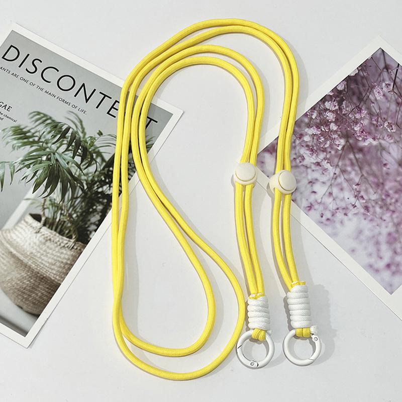 

Симпатичный ремешок для телефона, регулируемый диаметр, универсальный чехол для улицы, чехол через плечо, зажим для шнура на шею, ремешок на запястье с защитой от потери A3