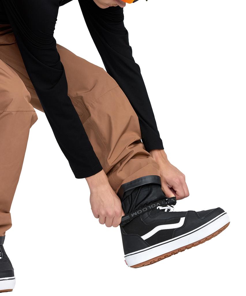 VOLCOM Men'S Dua Gore-Tex Pants (Brown)