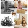 Rattan Cord Management Box Flexible Storage for Electronics Ventilated Designs