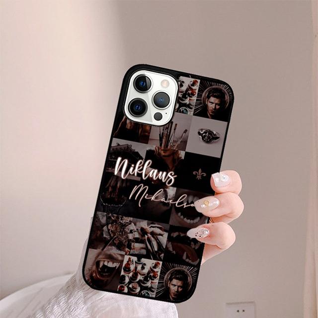 Klaus Mikaelson Vampire Diaries Phone Case For iPhone 17 Air 14 15 16 13 12 Max For Apple iPhone 17 Air 11 Pro Max Plus SE2020