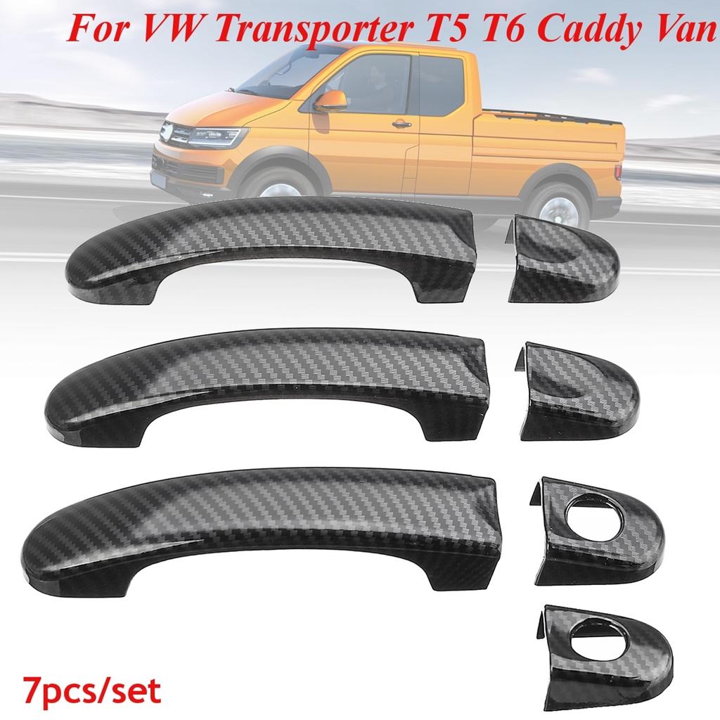 VW T6 Transporter 2015UP Carbon Fibre Wing Mirror Cover 2Pcs