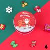 Christmas Candy Box Packaging Creative Christmas Iron Box Round Ball Tinplate Fruit Box Holiday Gift Packaging Boxes Wholesale
