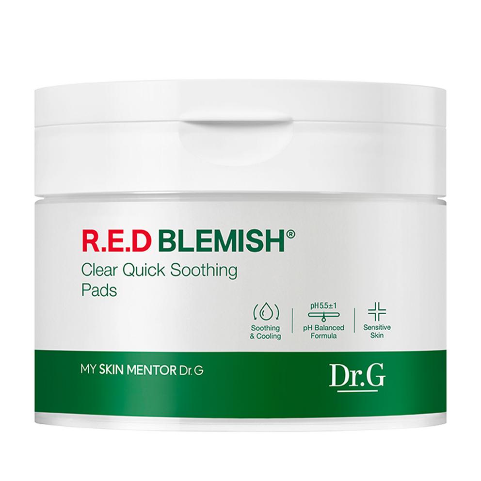 Dr.G Red Blemish Clear Quick Soothing Masken-Packung 130 ml, 70 Blatt, 1 Stück