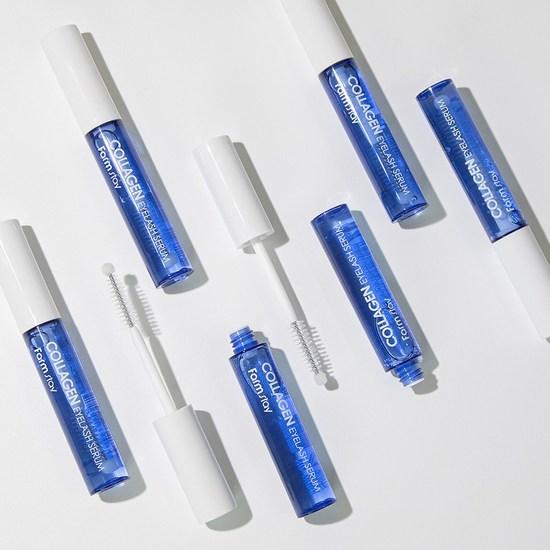 [Farmstay] Collagen Eyelash Serum 9g – Strengthening & Nourishing Lash Care (3 Options)