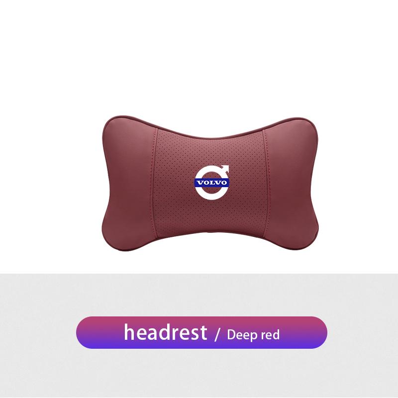 Car Seat Head Support Cushion Lumbar Pillow Interior Accessories For Volvo V60 V40 S90 XC40 S80 V90 EX30 EX90 EM90 C40 S40 S80L