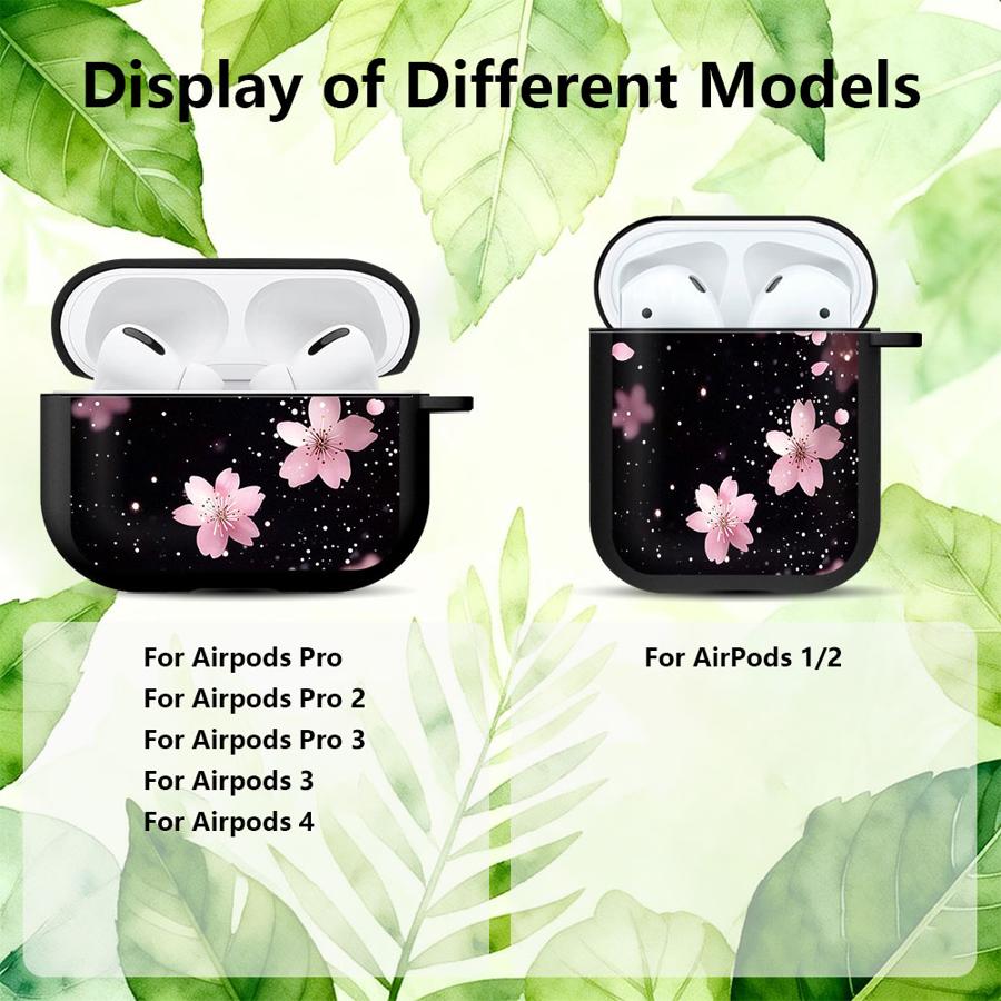 Shining Flowers Case For Airpods Pro Pro2 3 Pro3 1 2 4 Earphone Cases Cover