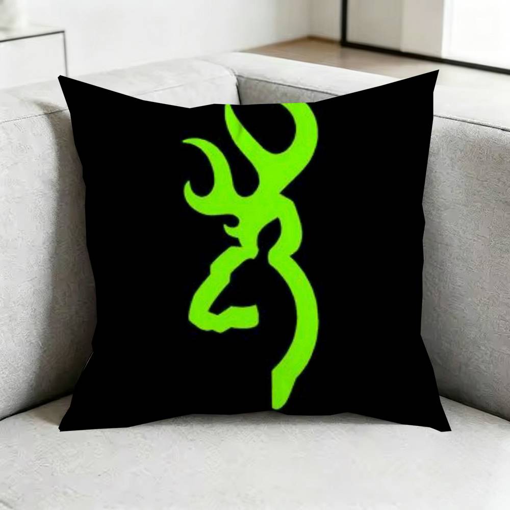 Deer Hunting CamoO Pillow Case Square DoubleSided Sofa Cushion Cover Bedroom Bedside Pillow Gift