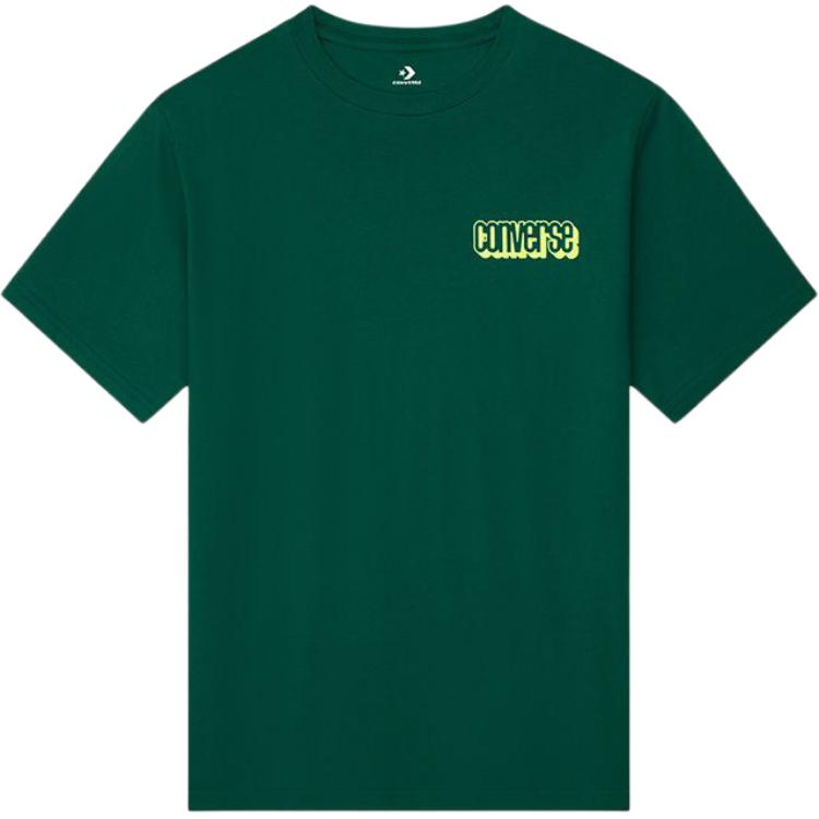 Converse Tops T Shirt Men s Green 10019931-A03 S