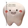 Creative Cushion Teeth Stuffed Pillow Soft Pillow Oral Teeth Throw Pillow  Kids Gift