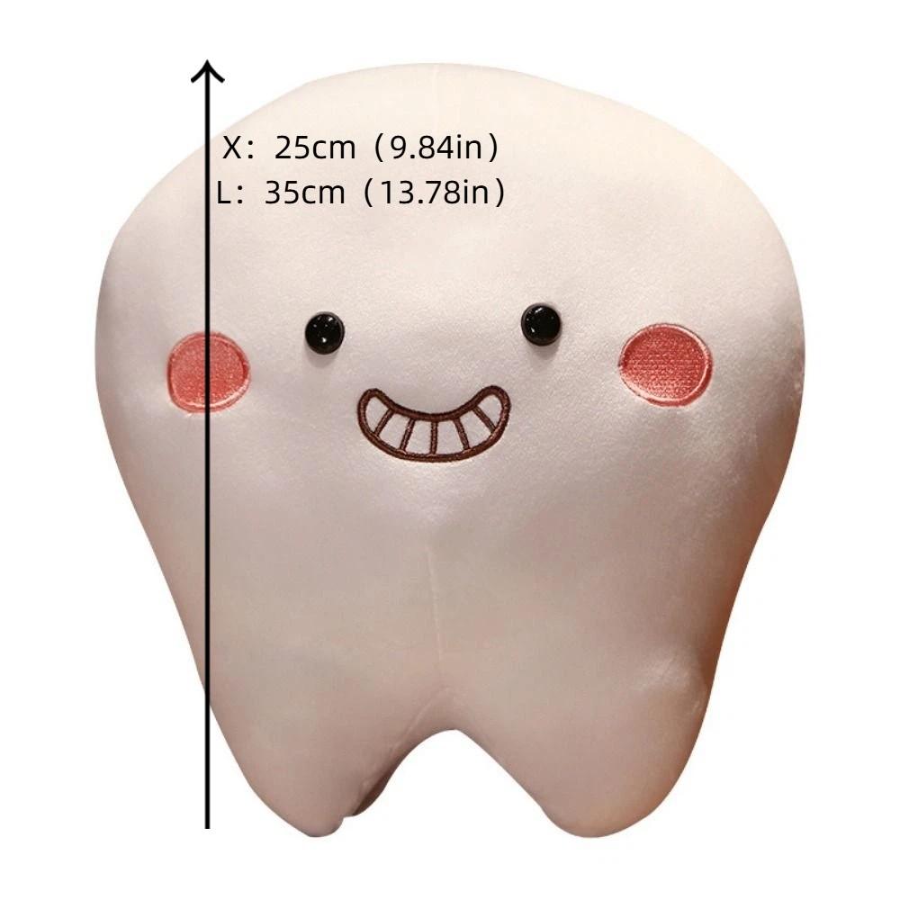 Creative Cushion Teeth Stuffed Pillow Soft Pillow Oral Teeth Throw Pillow Kids Gift