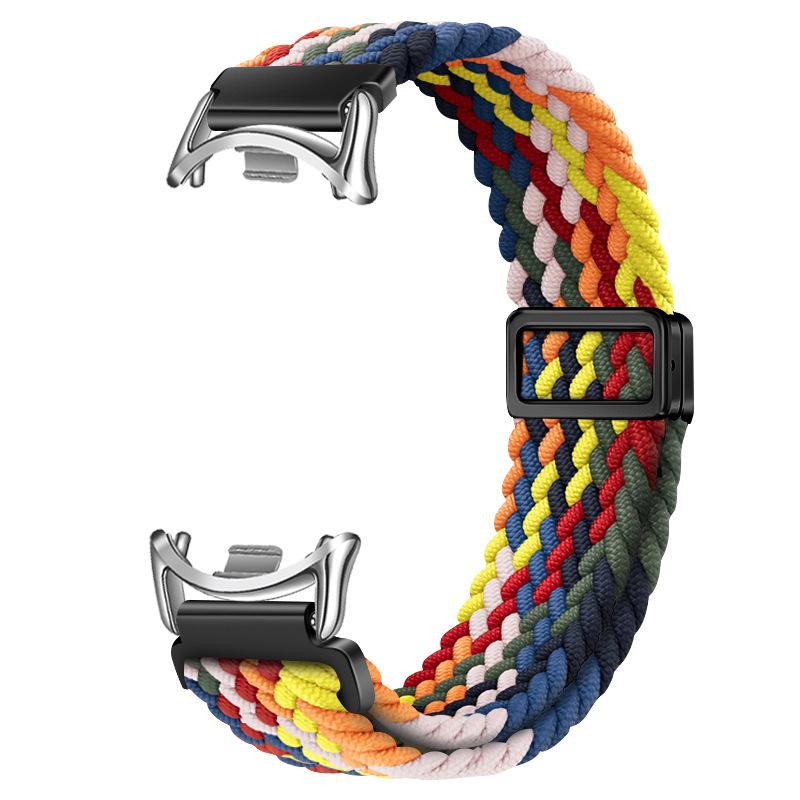 Solo Loop Strap For Xiaomi Mi Band 8 9 Elastic Braided Nylon Adjustable Watchband Correa Bracelet For Miband 10 Miband9 8 Accessories