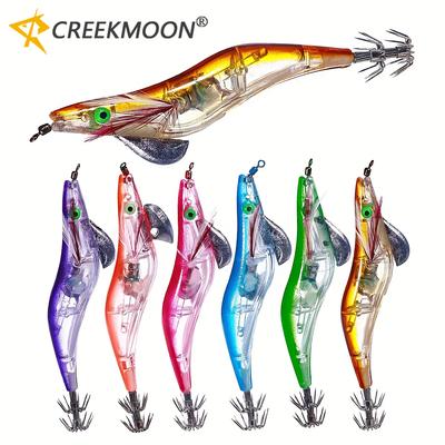Neues 6-teiliges/Set Elektronischer blinkender LED-Köder für die Fischerei im Wasser Tackle-Werkzeug Minnow Leuchtender Tintenfisch-Jig Garnelenköder Nachtangelköder 260319