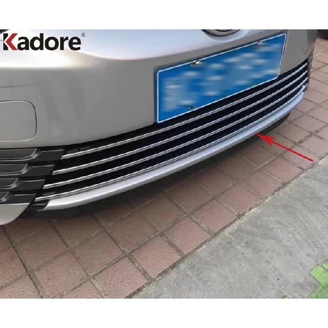 For Toyota Corolla 2017 2018 Facelift Chrome Front Bottom Bumper Cover Trim Lower Grille Lip Molding Garnish Strip Accessories