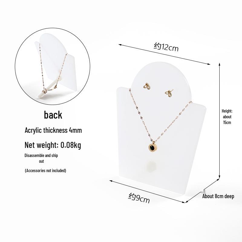 Jewelry Display Stand for Rings, Necklaces, Earrings, and Bracelets - Perfect for Live Streaming and Shooting Props