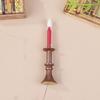 Miniature Dollhouse Candle Light Desk Lamp Mini Led Candle Lighting Home Decoration Doll Furniture Toy Can Be Bright