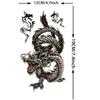 1 Sheet Realistic Fake Dragon Temporary Tattoos For Women Men Adults Arm Sleeve Waterproof Body Art Tattoo Sticker Disposable