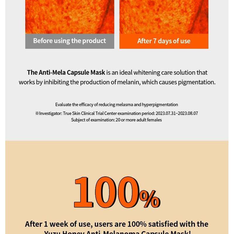 Fraijour - Yuzu Honey Anti-Mela Capsule Mask