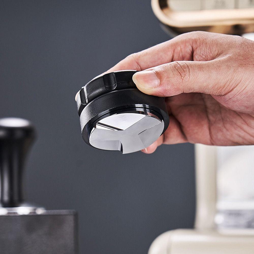 Convex Base Coffee Powder Hammer Three Angled Slope Espresso Distribution Tool  Barista