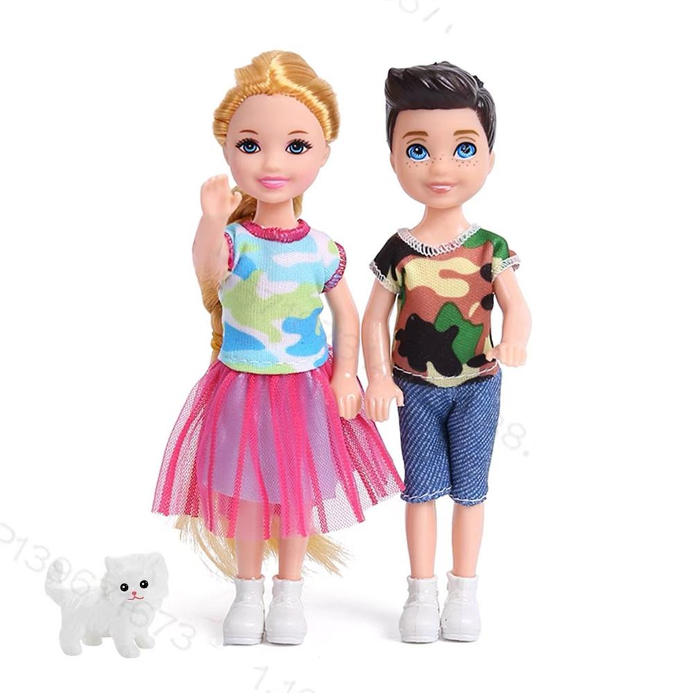 Neue 5-Zoll Kelly Puppe Fr Paare, Diy Handgemachte Dekorative Geschenk Puppe Fr Kinder