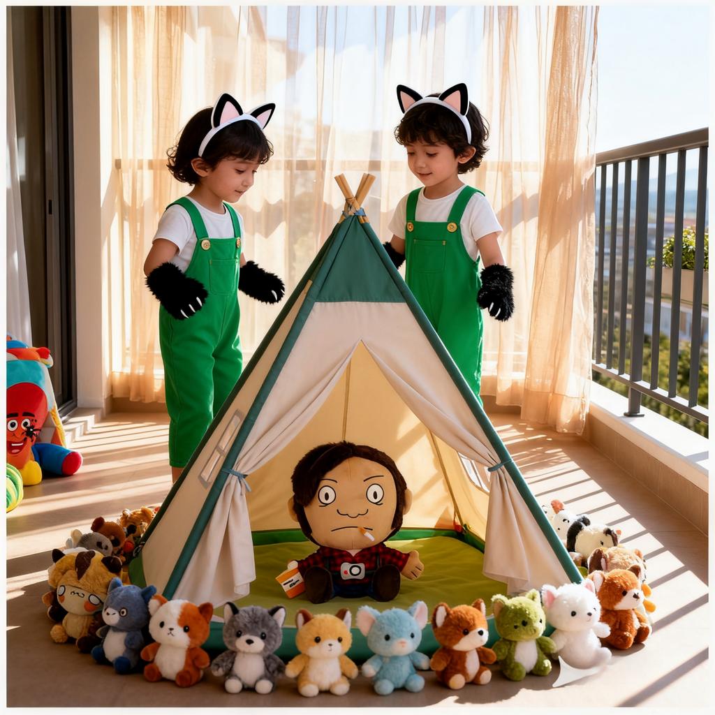 Plush Doll, Toy Gift, Cartoon , Children's Rag Doll, Children's Gift Pillow