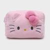 Daiso Hello Kitty Face Plush Pouch