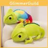 Plush Lizard Toy With Color Changing Effect For Kids And Teens