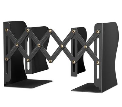 TICARVE Book Book Adjustable Desktop Book Adjustable Office Convenient To Black Stand, Holder, Divider, 10cm-48cm, Stable, Compact, Storage,