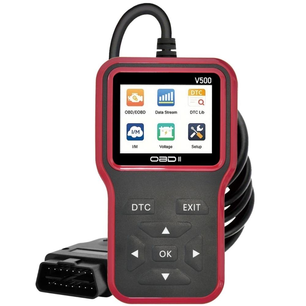 Automobil OBD2-Scanner Diagnosewerkzeug Code-Leser, Automobil-Spannungsprüfer Motorfehlercode-Scanner, V500 Lasttester diagn