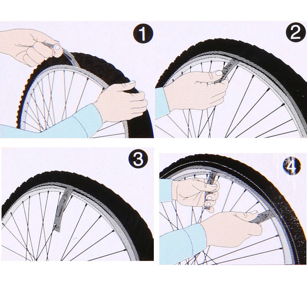 Bike Tire Bicycle Tyre 3pcs Levers Portable Repairing Mountain Bikes Black Tools