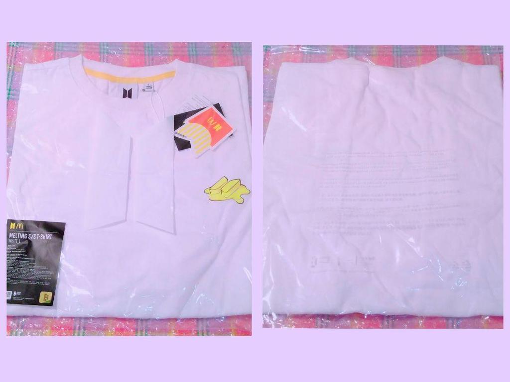 [USED] Song Min Soo BTS Official McDonald's Butter T-shirt IN THE SOOP