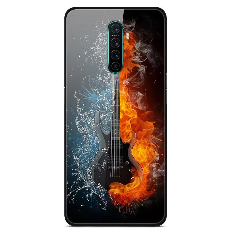 

For Realme X2 Pro Cases Realme X2 Tempered Glass Hard Back Cases for OPPO Realme X2 Covers Soft Bumper Fundas Realme X2 X 2 Pro Realme X2